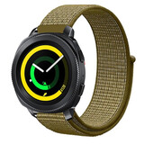 Strap-it Bracelet nylon Samsung Gear Sport (olive)