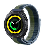 Strap-it Bracelet nylon Samsung Gear Sport (vert mousse)