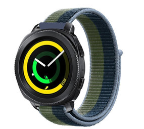 Strap-it Bracelet nylon Samsung Gear Sport (vert mousse)