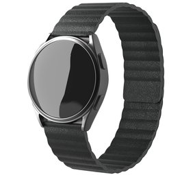 Strap-it Bracelet cuir boucle Samsung Gear Sport (noir) Strap-it Bracelet cuir boucle Samsung Gear Sport (noir)