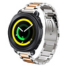 Strap-it Strap-it Bracelet acier Samsung Gear Sport (argent/or rose) Strap-it Strap-it Bracelet acier Samsung Gear Sport (argent/or rose)