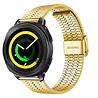 Strap-it Strap-it Bracelet acier inoxydable Samsung Gear Sport (or) Strap-it Strap-it Bracelet acier inoxydable Samsung Gear Sport (or)
