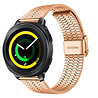Strap-it Strap-it Bracelet acier inoxydable Samsung Gear Sport (or rose) Strap-it Strap-it Bracelet acier inoxydable Samsung Gear Sport (or rose)