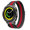 Strap-it Strap-it Bracelet milanais Samsung Gear Sport (noir/rouge)