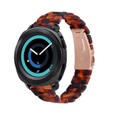 Strap-it Bracelet résine Samsung Gear Sport (lave)