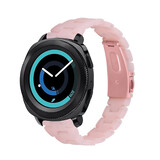 Strap-it Bracelet résine Samsung Gear Sport (rose)