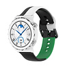 Strap-it Strap-it Bracelet triple sport Huawei Watch GT 3 Pro 43mm (noir-blanc-vert) Strap-it Strap-it Bracelet triple sport Huawei Watch GT 3 Pro 43mm (noir-blanc-vert)