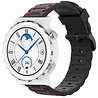 Strap-it Strap-it Bracelet sport boucle Huawei Watch GT 3 Pro 43mm (noir/rouge) Strap-it Strap-it Bracelet sport boucle Huawei Watch GT 3 Pro 43mm (noir/rouge)