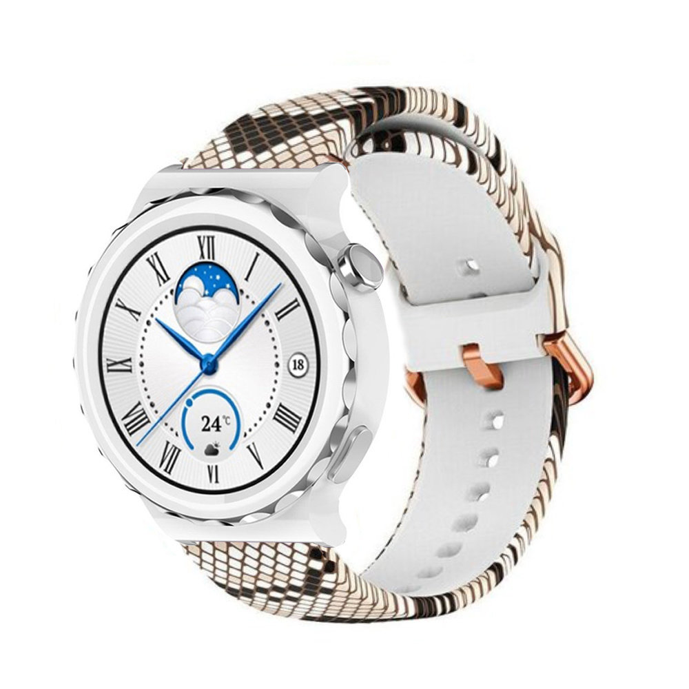 Strap-it Strap-it Bracelet Huawei Watch GT 3 Pro 43mm Sneaky Snake