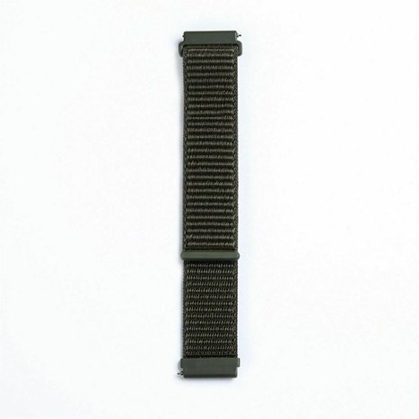 Strap-it Strap-it Bracelet nylon Xiaomi Amazfit Bip (vert foncé)