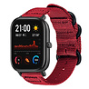 Strap-it Strap-it Bracelet nylon boucle Xiaomi Amazfit GTS (rouge) Strap-it Strap-it Bracelet nylon boucle Xiaomi Amazfit GTS (rouge)