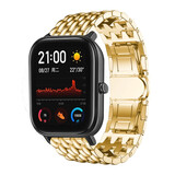 Strap-it Bracelet acier dragon Xiaomi Amazfit GTS (or)