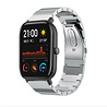 Strap-it Strap-it Bracelet métal Xiaomi Amazfit GTS (argent) Strap-it Strap-it Bracelet métal Xiaomi Amazfit GTS (argent)