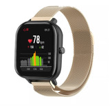 Strap-it Bracelet milanais Xiaomi Amazfit GTS (champagne)