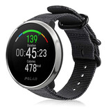 Strap-it Bracelet nylon boucle Polar Ignite (noir)