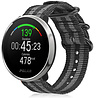 Strap-it Strap-it Bracelet nylon boucle Polar Ignite (noir/gris) Strap-it Strap-it Bracelet nylon boucle Polar Ignite (noir/gris)