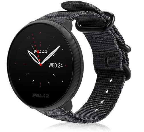 Strap-it Strap-it Bracelet nylon boucle Polar Ignite 2 (noir) Strap-it Strap-it Bracelet nylon boucle Polar Ignite 2 (noir)