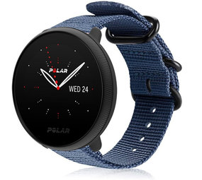 Strap-it Bracelet nylon boucle Polar Ignite 2 (bleu)