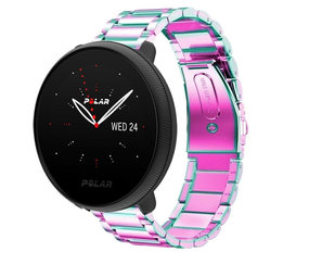 Strap-it Bracelet acier Polar Ignite 2 (arc-en-ciel)