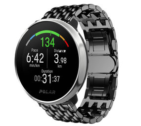 Strap-it Bracelet acier dragon Polar Unite (noir)