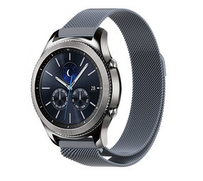 Strap-it Bracelet milanais Samsung Gear S3 (gris sidéral)