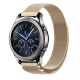 Strap-it Bracelet milanais Samsung Gear S3 (champagne)