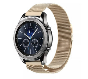 Strap-it Bracelet milanais Samsung Gear S3 (champagne)