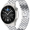 Strap-it Strap-it Bracelet poisson acier Huawei Watch GT 3 Pro 46mm (argent) Strap-it Strap-it Bracelet poisson acier Huawei Watch GT 3 Pro 46mm (argent)