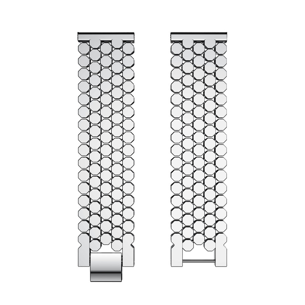 Strap-it Strap-it Bracelet poisson acier Huawei Watch GT 3 Pro 46mm (argent) Strap-it Strap-it Bracelet poisson acier Huawei Watch GT 3 Pro 46mm (argent)