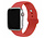 Strap-it Bracelet silicone Apple Watch 8 (rouge)