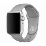 Strap-it Bracelet silicone Apple Watch 8 (gris)