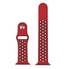 Strap-it Strap-it Bracelet sport Apple Watch 8 (rouge/noir) Strap-it Strap-it Bracelet sport Apple Watch 8 (rouge/noir)