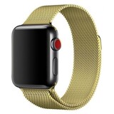 Strap-it Bracelet Milanais Apple Watch 8 (or)