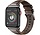 Strap-it Bracelet cuir Apple Watch 8 (marron foncé)