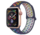 Strap-it Bracelet sport Apple Watch 8 (bleu foncé coloré)