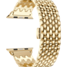 Strap-it Strap-it Bracelet acier dragon Apple Watch 8 (or) Strap-it Strap-it Bracelet acier dragon Apple Watch 8 (or)