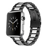 Strap-it Strap-it Bracelet acier Apple Watch 8 (noir/argent) Strap-it Strap-it Bracelet acier Apple Watch 8 (noir/argent)