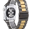 Strap-it Strap-it Bracelet acier Apple Watch 8 (noir/or) Strap-it Strap-it Bracelet acier Apple Watch 8 (noir/or)