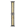 Strap-it Strap-it Bracelet acier Apple Watch 8 (noir/or) Strap-it Strap-it Bracelet acier Apple Watch 8 (noir/or)