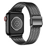 Strap-it Strap-it Bracelet acier inoxydable Apple Watch 8 (noir)