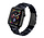 Strap-it Bracelet résine Apple Watch 8 (noir/blanc)