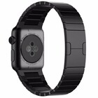 Strap-it Strap-it Bracelet métal luxe Apple Watch 8 (noir)