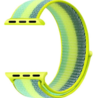 Strap-it Strap-it Bracelet nylon Apple Watch 8 (vert/jaune) Strap-it Strap-it Bracelet nylon Apple Watch 8 (vert/jaune)