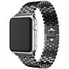 Strap-it Strap-it Bracelet acier poisson Apple Watch 8 (noir) Strap-it Strap-it Bracelet acier poisson Apple Watch 8 (noir)