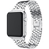 Strap-it Strap-it Bracelet acier poisson Apple Watch 8 (argent) Strap-it Strap-it Bracelet acier poisson Apple Watch 8 (argent)