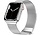 Strap-it Bracelet Apple Watch 8 Milanais (argent)