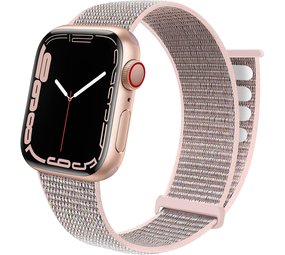 Strap-it Bracelet Apple Watch 8 nylon (rose)