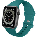 Strap-it Bracelet Apple Watch 8 silicone (vert sapin)