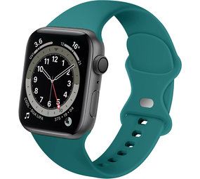 Strap-it Bracelet Apple Watch 8 silicone (vert sapin)