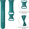 Strap-it Strap-it Bracelet Apple Watch 8 silicone (vert sapin)